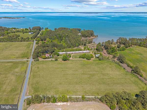 26.2 Acres of Recreational Land with Home for Sale in Cambridge, Maryland