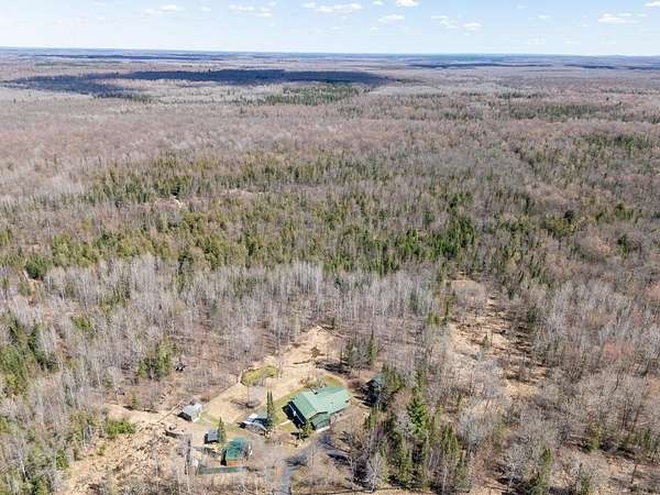 43 Acres of Recreational Land with Home for Sale in Tripoli, Wisconsin
