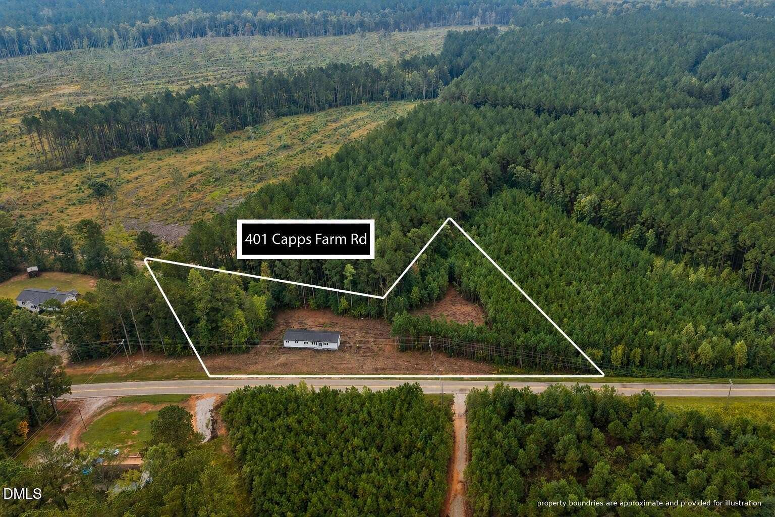 1.58 Acres of Residential Land for Sale in Hollister, North Carolina