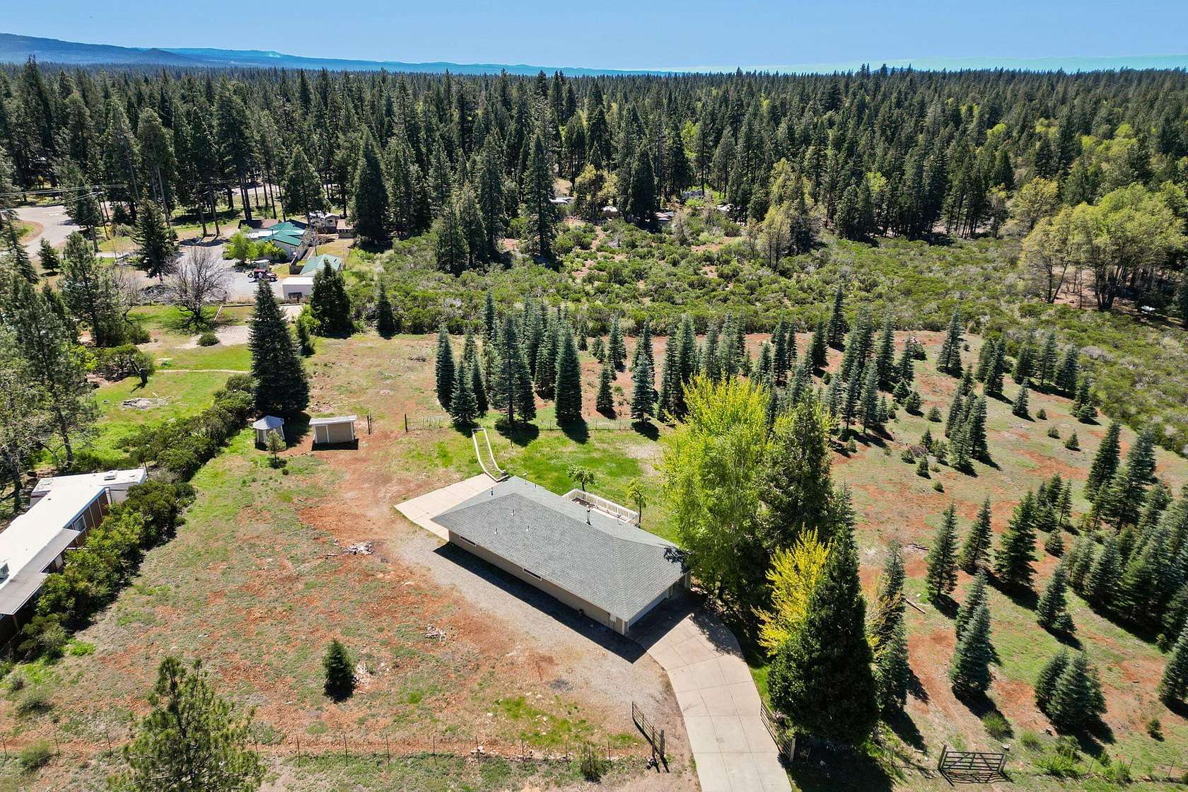 2.29 Acres of Land with Home for Sale in Shingletown, California