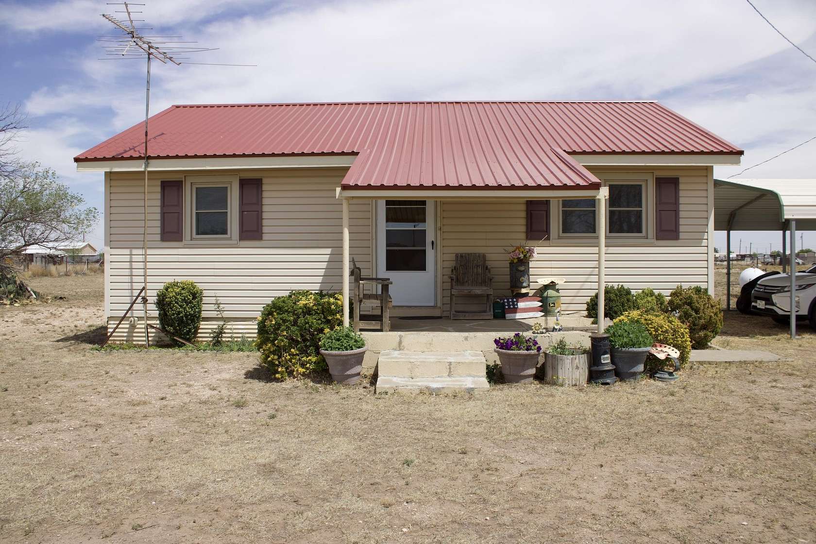 2 Acres of Land with Home for Sale in Denver City, Texas