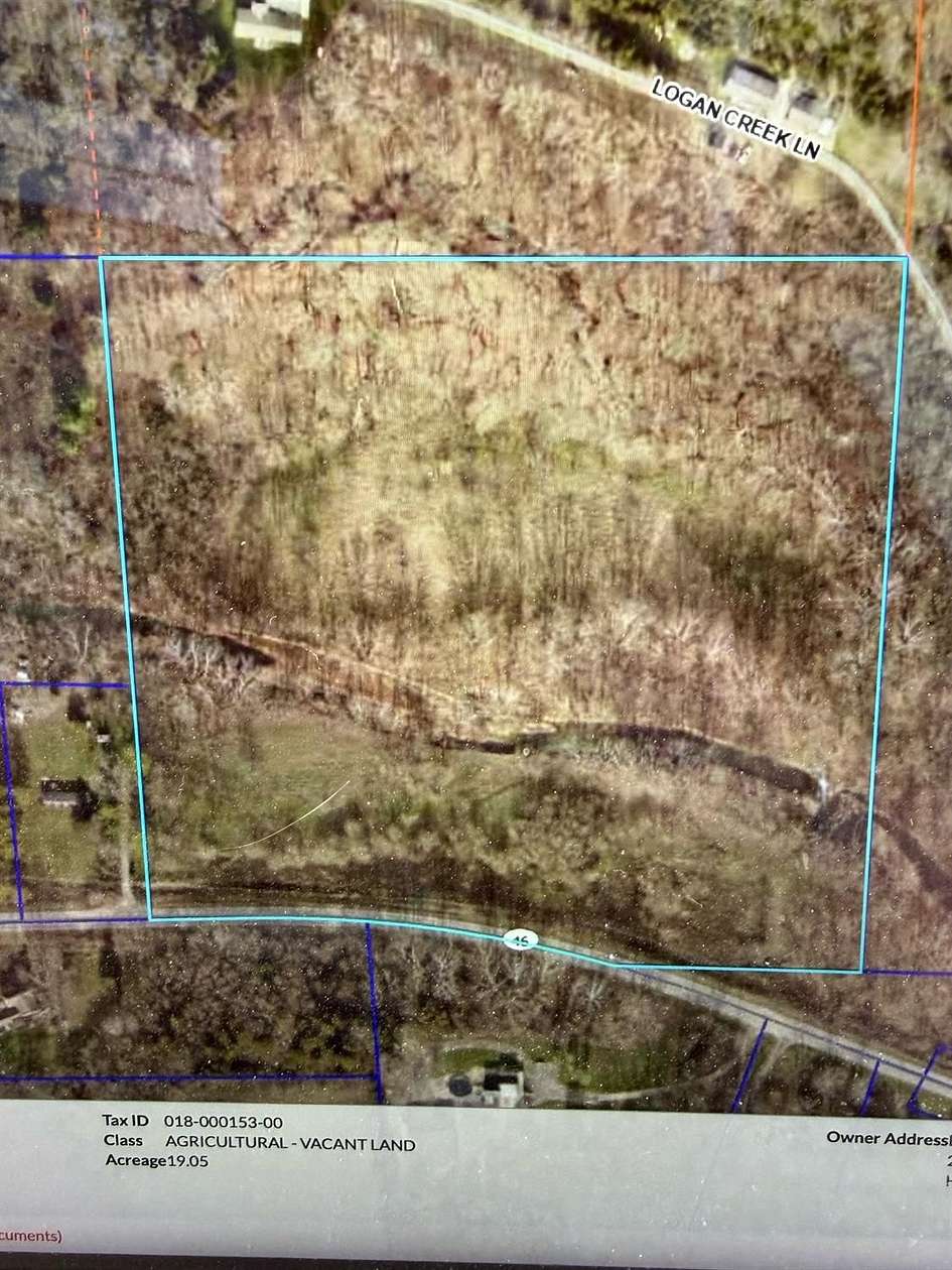 19 Acres of Recreational & Residential Land for Sale in Lawrenceburg, Indiana