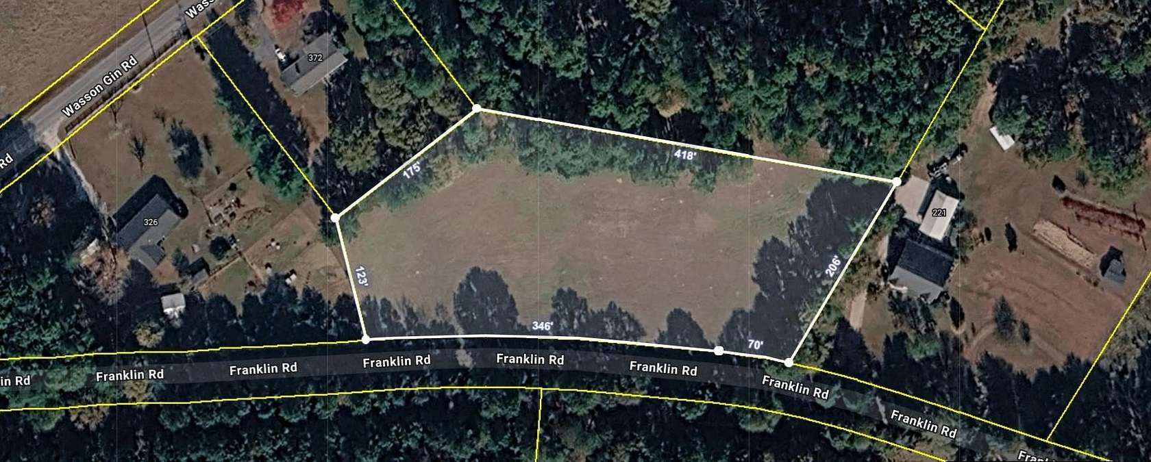 2.26 Acres of Residential Land for Sale in Laurens, South Carolina