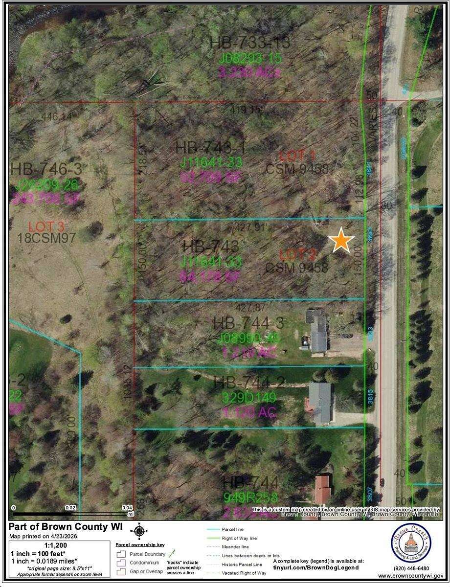 1.47 Acres of Residential Land for Sale in Green Bay, Wisconsin
