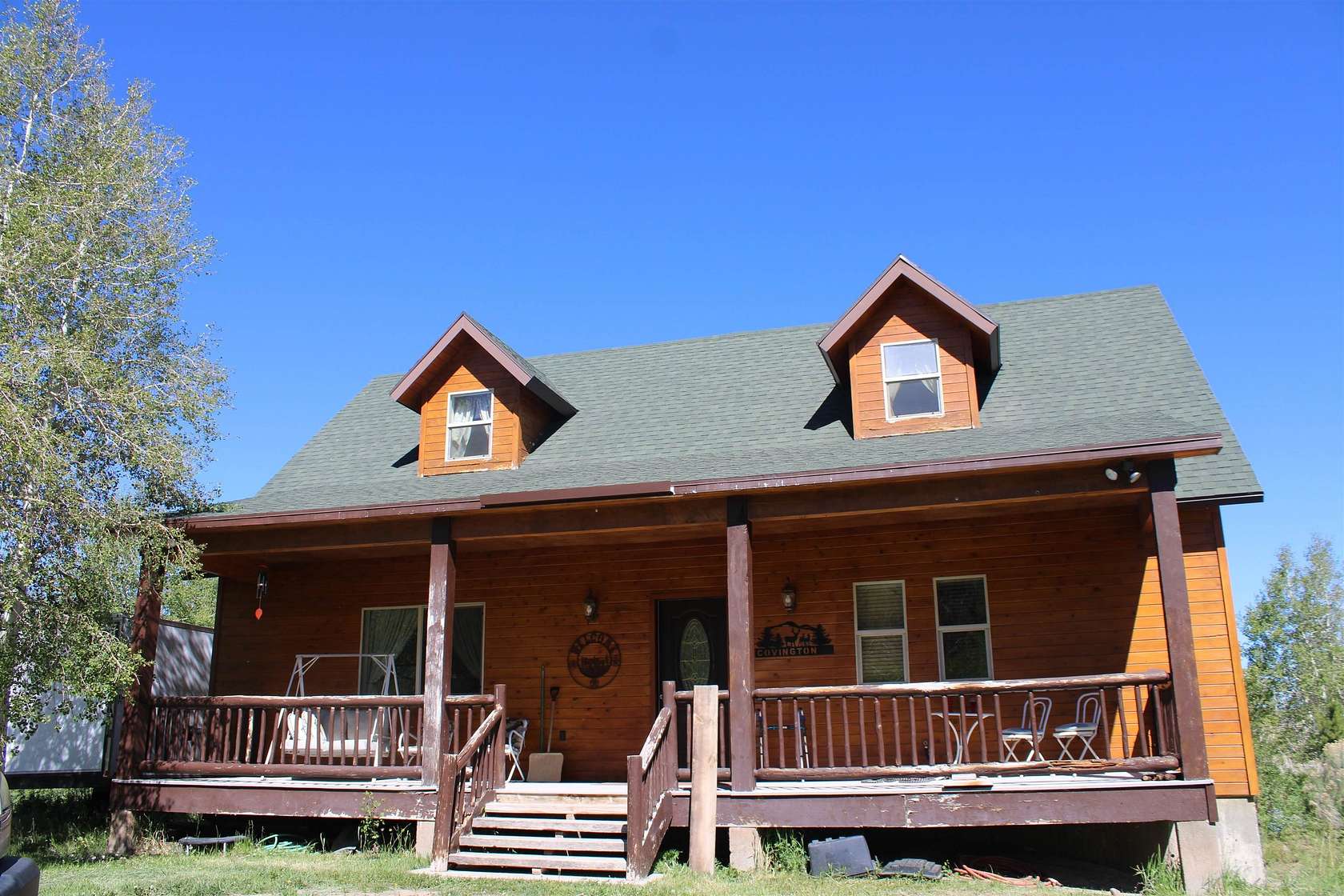 8.36 Acres of Land with Home for Sale in Robertson, Wyoming
