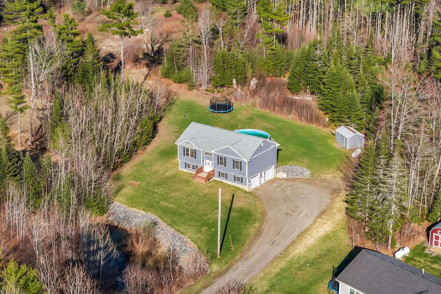 1.58 Acres of Land with Home for Sale in Hermon, Maine