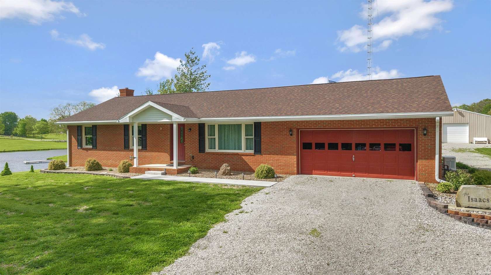 15.6 Acres of Land with Home for Sale in Gentryville, Indiana