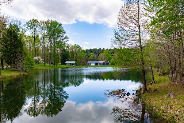 49.9 Acres of Recreational Land with Home for Sale in Morgantown, Indiana