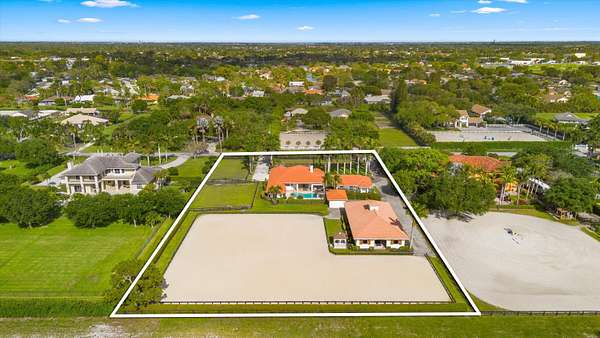 2 Acres of Land with Home for Sale in Wellington, Florida