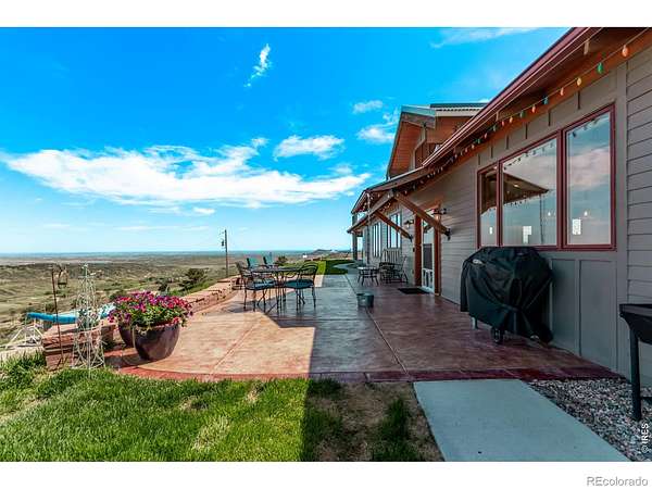 35 Acres of Recreational Land with Home for Sale in Berthoud, Colorado