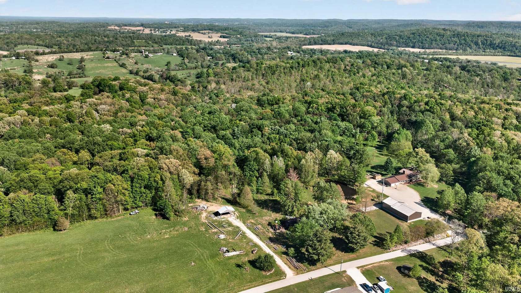 10 Acres of Land with Home for Sale in Williams, Indiana