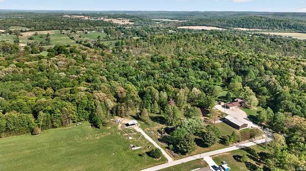 10 Acres of Land with Home for Sale in Williams, Indiana