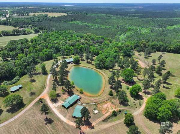 31 Acres of Land with Home for Sale in Brewton, Alabama