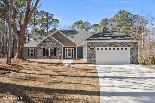 2.6 Acres of Land with Home for Sale in Stella, North Carolina