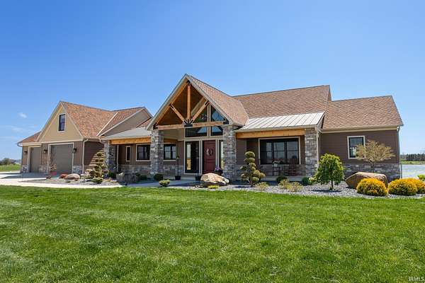 43.5 Acres of Recreational Land with Home for Sale in Etna Green, Indiana