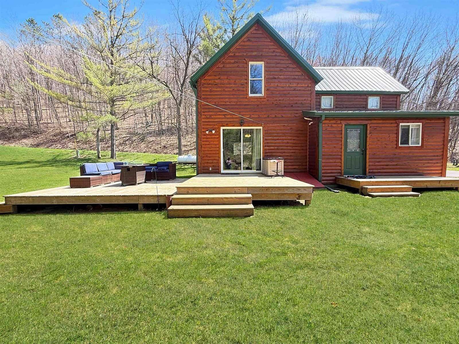 11.9 Acres of Recreational Land with Home for Sale in Marshall Town, Wisconsin