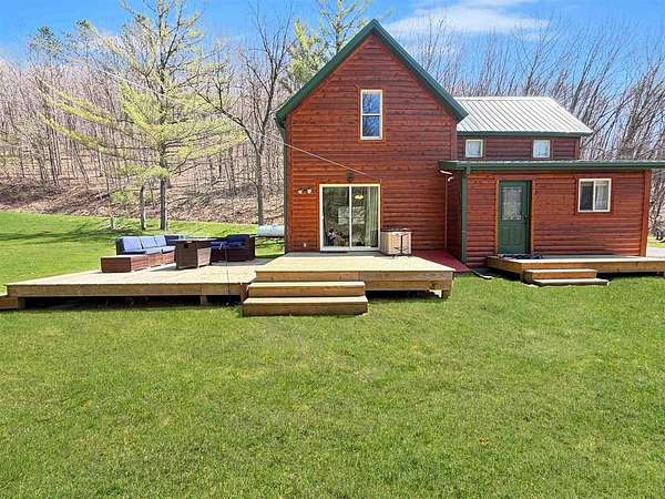 11.9 Acres of Recreational Land with Home for Sale in Marshall Town, Wisconsin