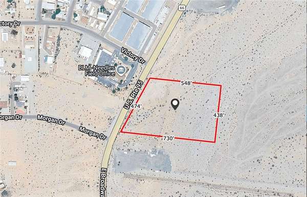 6.44 Acres of Commercial Land for Sale in Needles, California