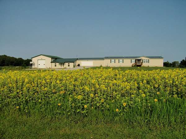 2.89 Acres of Land with Home for Sale in Hamilton, Indiana