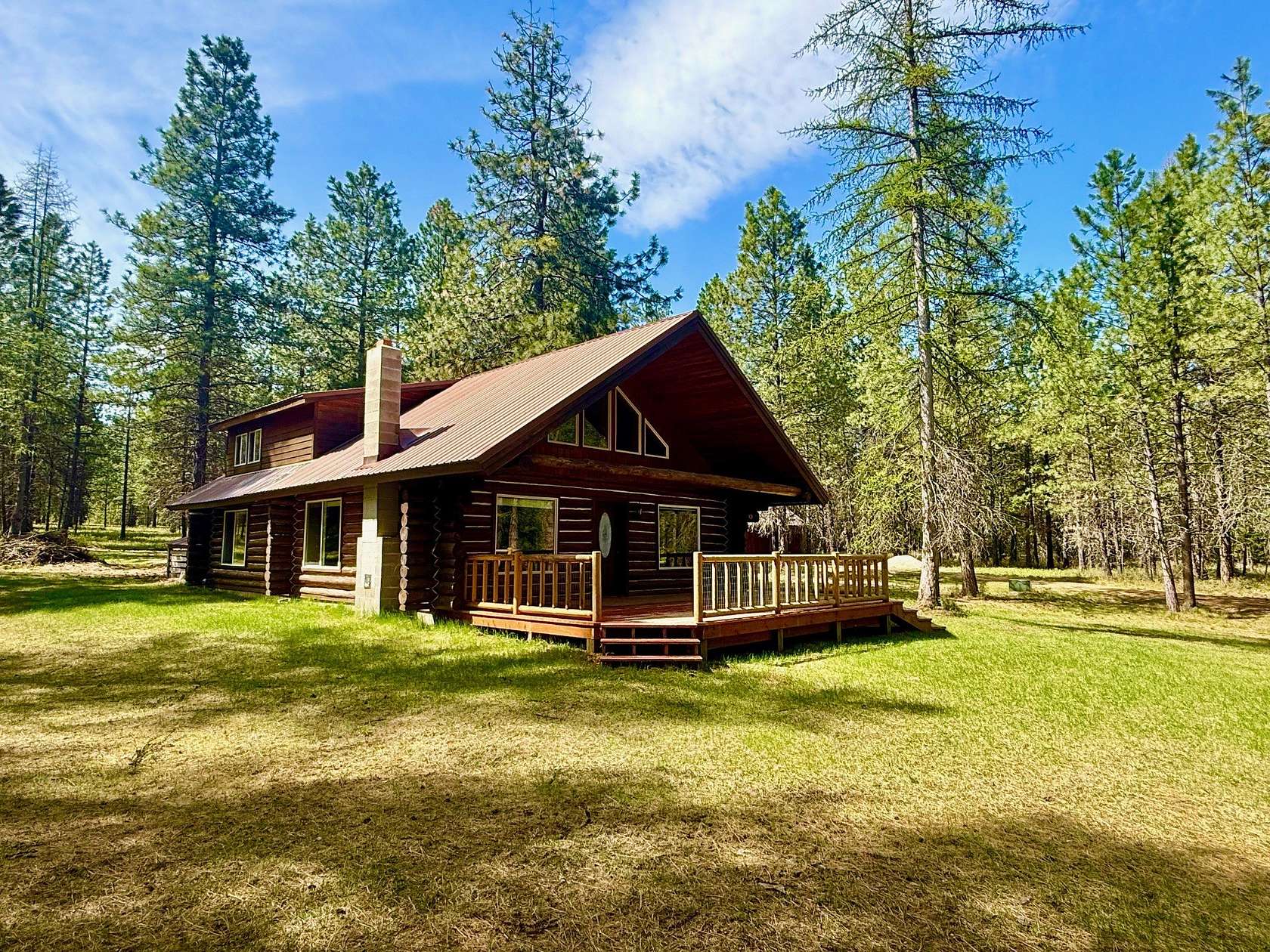 20.2 Acres of Recreational Land with Home for Sale in Trout Creek, Montana