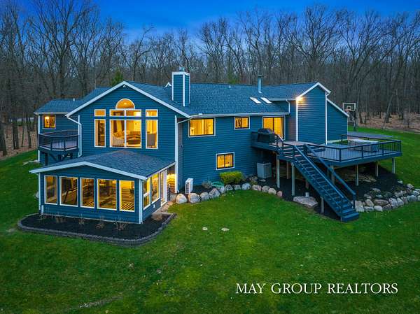 3.38 Acres of Land with Home for Sale in Ada, Michigan