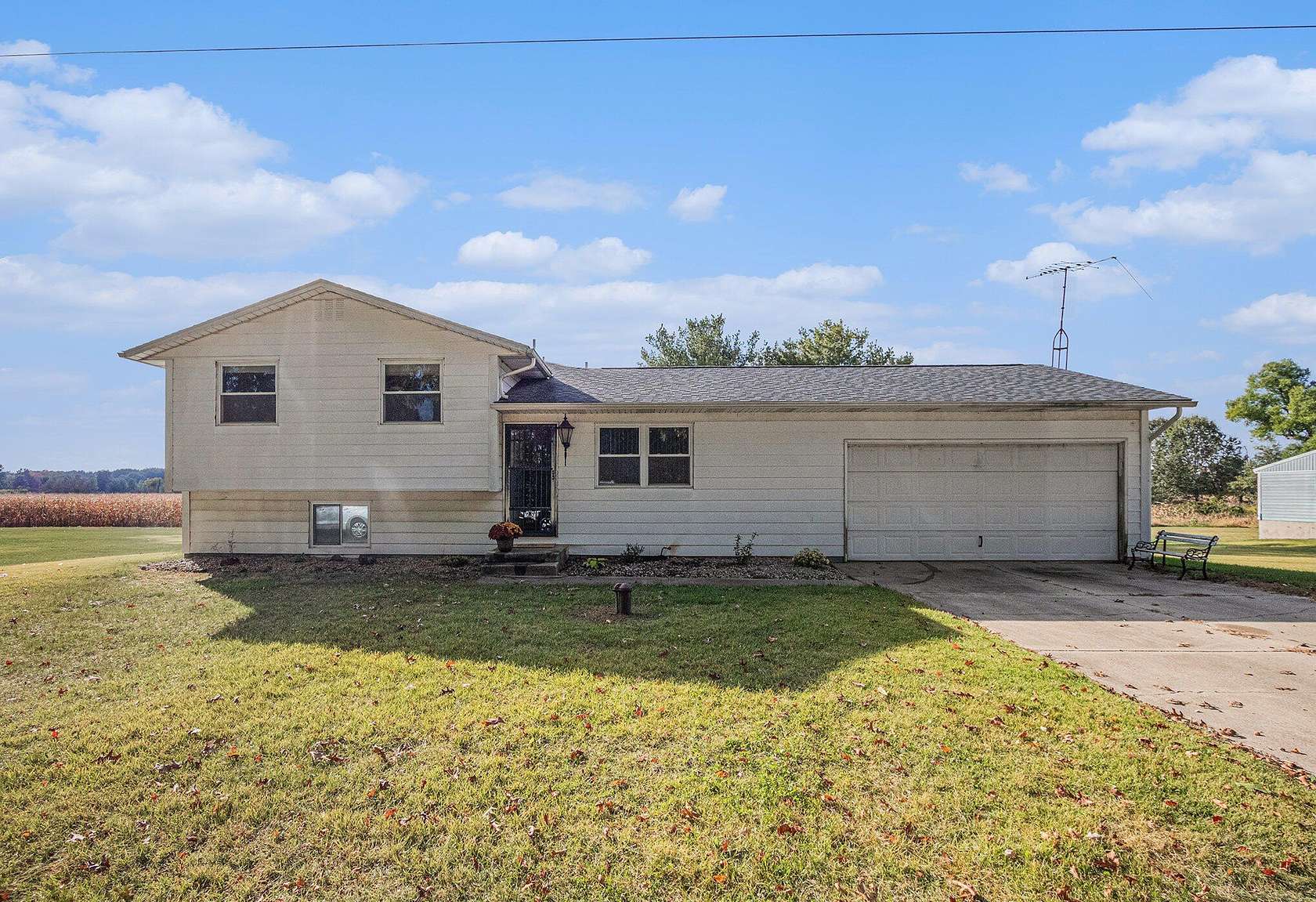 20 Acres of Land with Home for Sale in Buchanan, Michigan