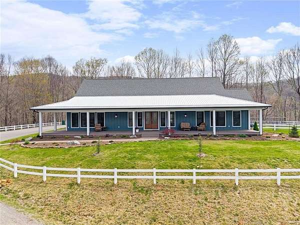 14.3 Acres of Land with Home for Sale in Todd, North Carolina