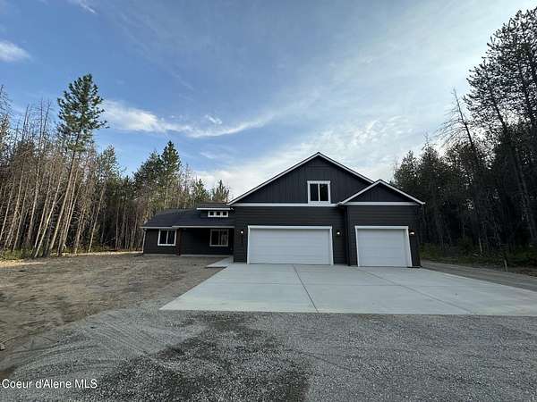 5 Acres of Land with Home for Sale in Athol, Idaho