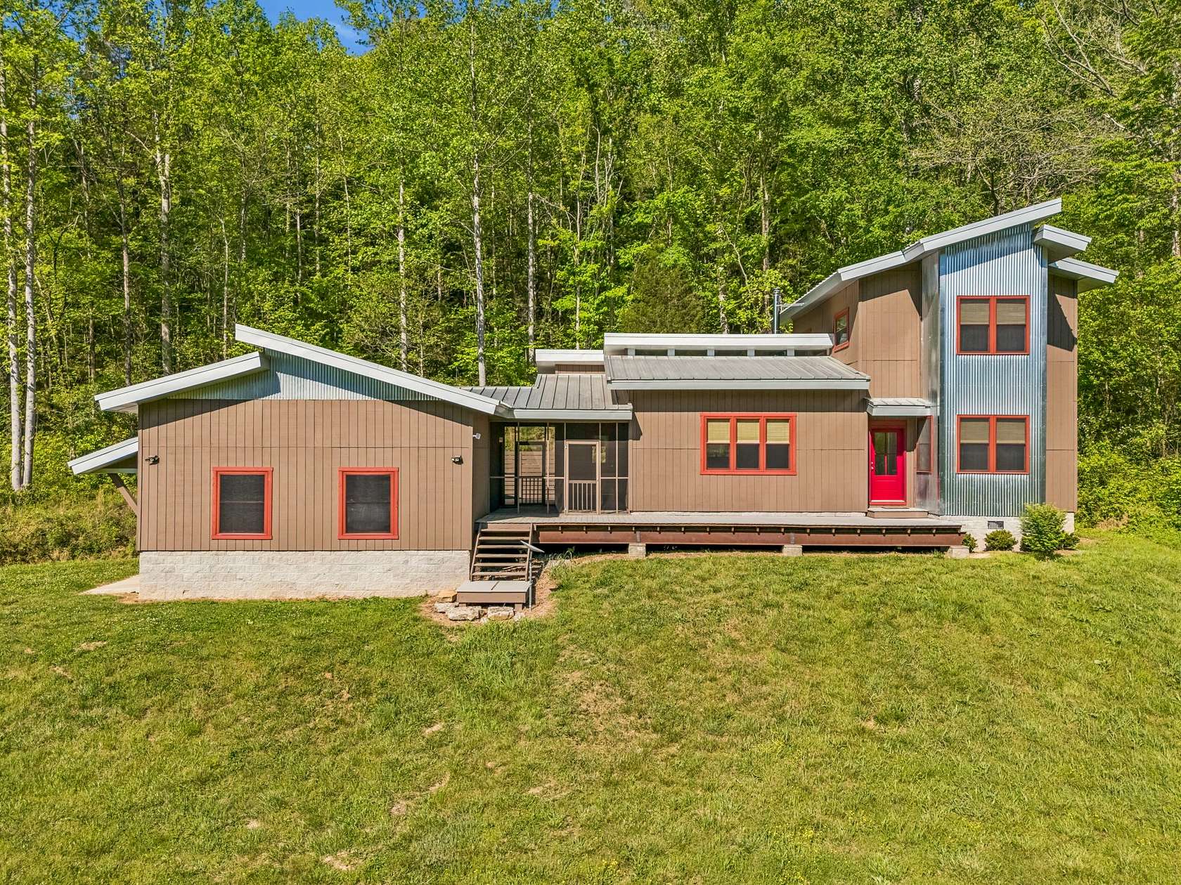 23.4 Acres of Recreational Land with Home for Sale in Mount Pleasant, Tennessee