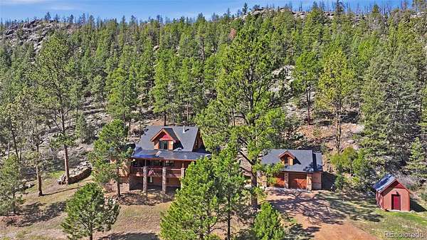 10.7 Acres of Improved Recreational Land for Sale in Florissant, Colorado