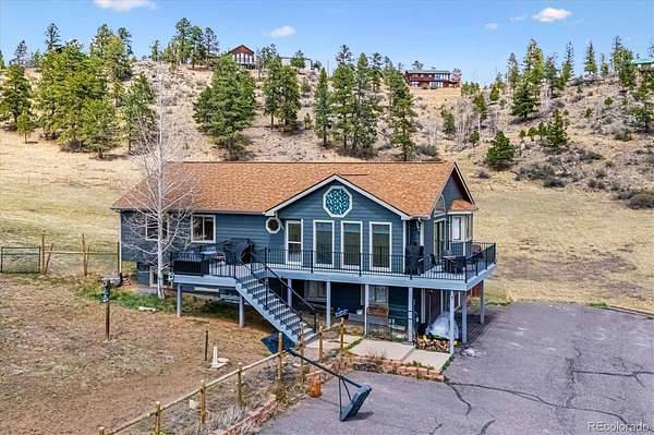 2.5 Acres of Land with Home for Sale in Bailey, Colorado