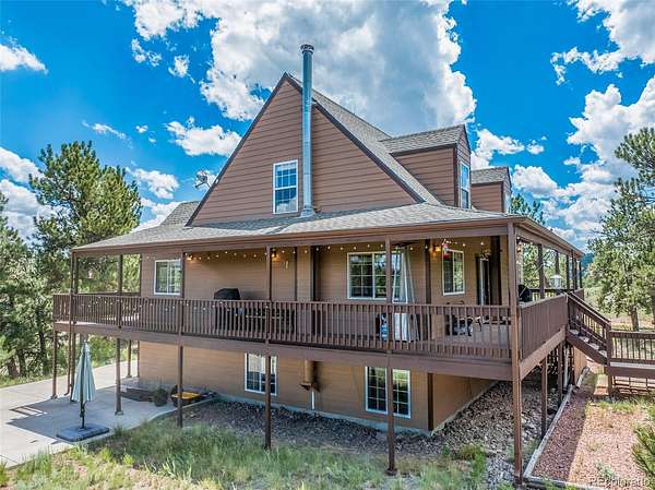 36.1 Acres of Land with Home for Sale in Guffey, Colorado