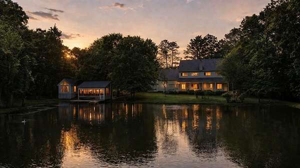 17.8 Acres of Recreational Land with Home for Sale in Seale, Alabama