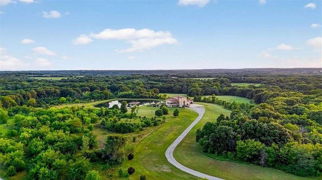 26.6 Acres of Recreational Land with Home for Sale in Edgerton, Kansas