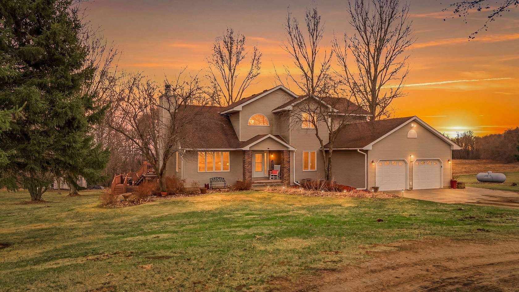 20 Acres of Recreational Land with Home for Sale in Ellsworth, Wisconsin