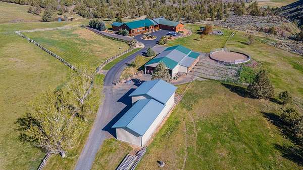 119 Acres of Agricultural Land with Home for Sale in Culver, Oregon