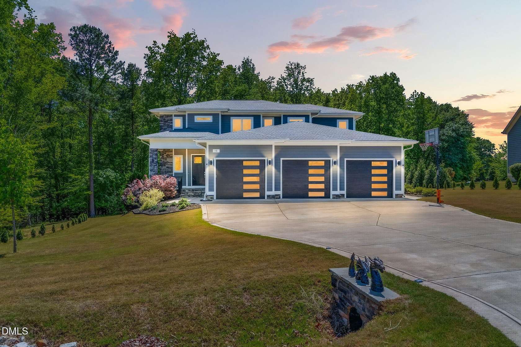 2.69 Acres of Land with Home for Sale in Clayton, North Carolina