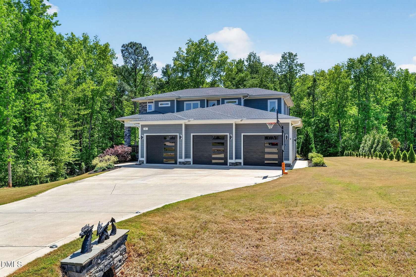 2.69 Acres of Land with Home for Sale in Clayton, North Carolina