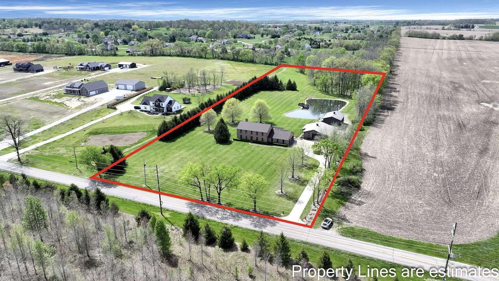 7 Acres of Land with Home for Sale in Carroll, Ohio