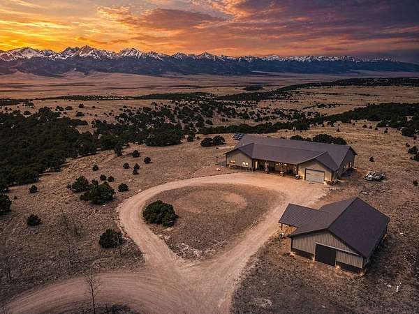 37 Acres of Recreational Land with Home for Sale in Westcliffe, Colorado