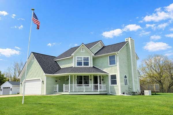 5 Acres of Land with Home for Sale in Whitmore Lake, Michigan