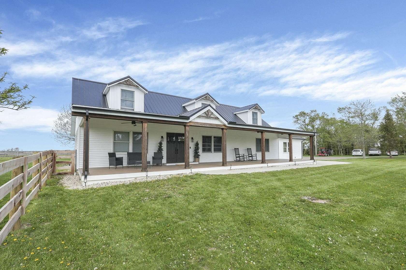 21.8 Acres of Agricultural Land with Home for Sale in London, Ohio