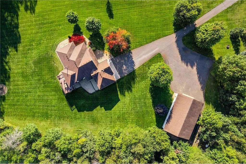 10 Acres of Land with Home for Sale in North Branch, Minnesota