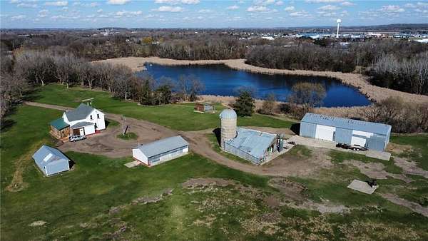 7.5 Acres of Land with Home for Sale in Richmond, Minnesota