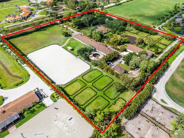 10.3 Acres of Land with Home for Sale in Wellington, Florida