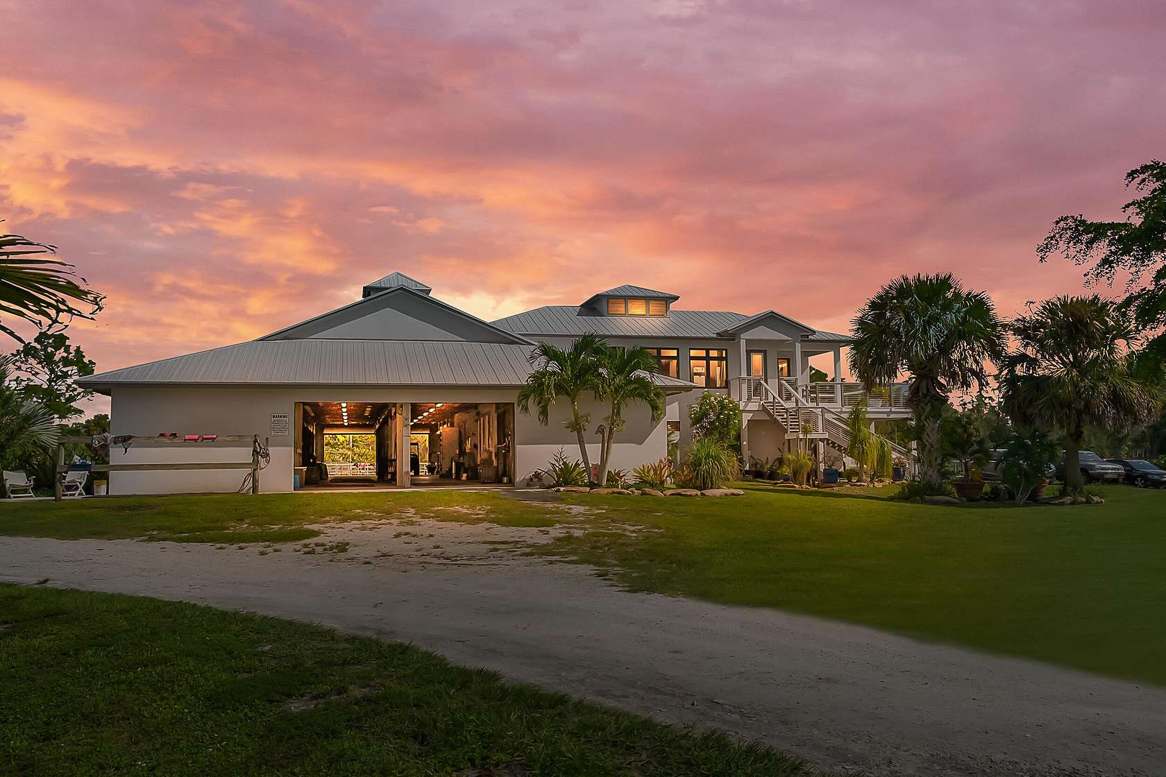 21.6 Acres of Agricultural Land with Home for Sale in Stuart, Florida
