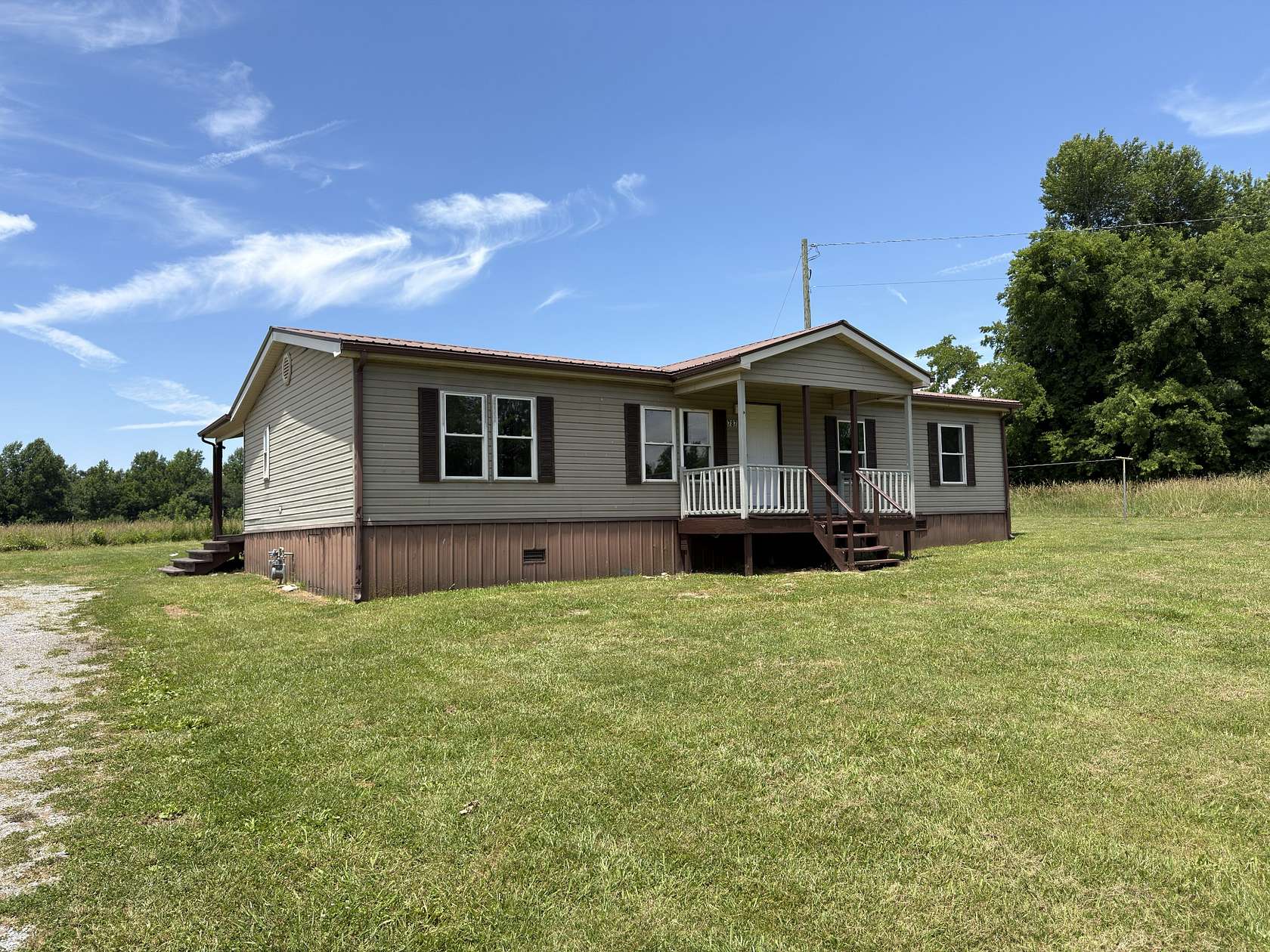 2 Acres of Land with Home for Sale in Woodbury, Tennessee