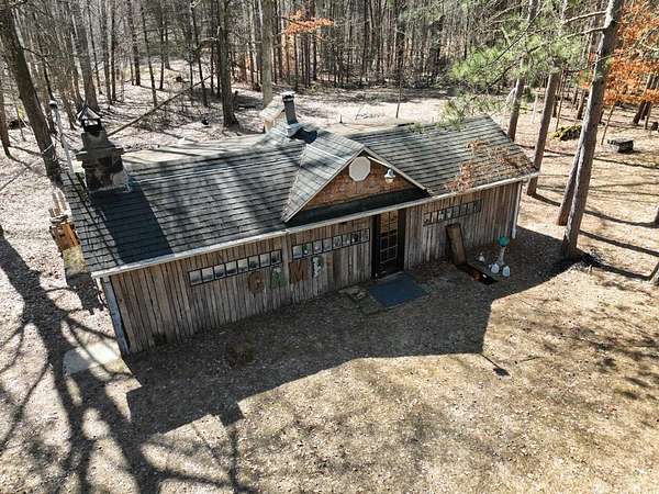 33 Acres of Recreational Land with Home for Sale in White Cloud, Michigan
