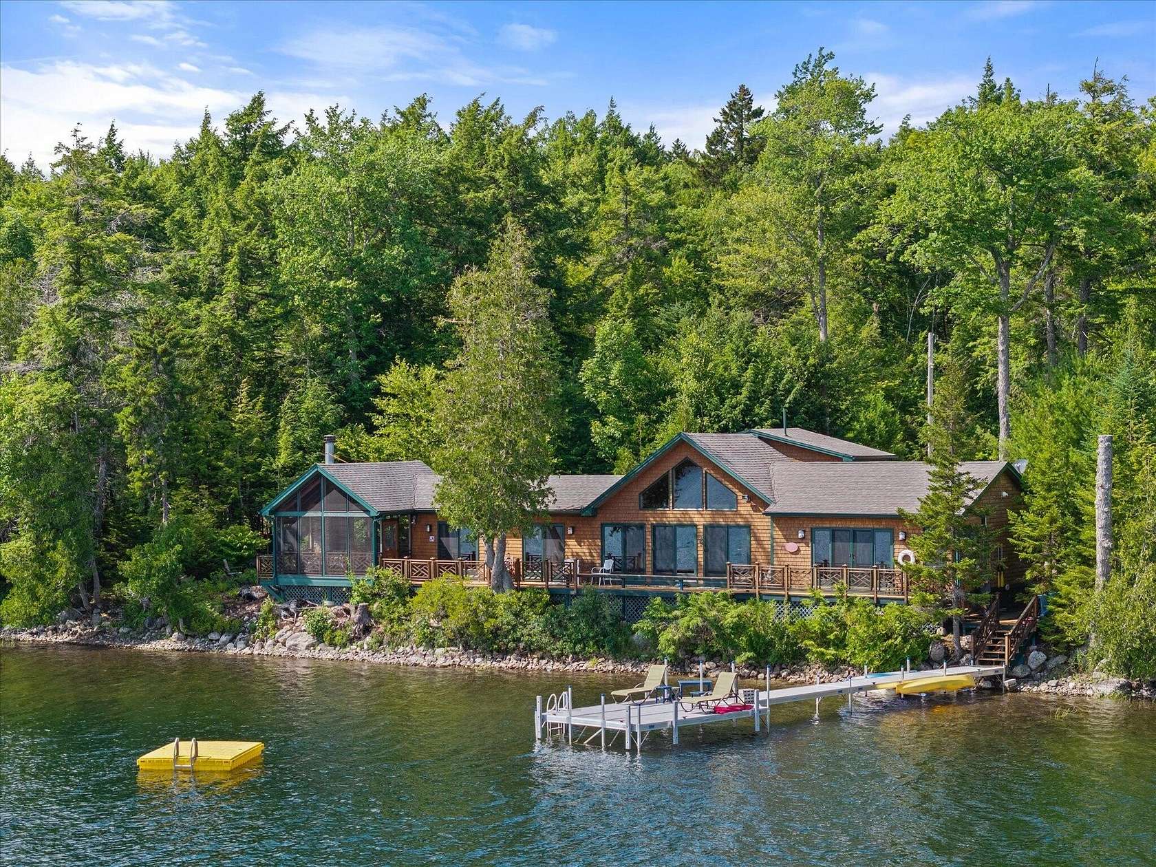 4.25 Acres of Land with Home for Sale in Mariaville, Maine