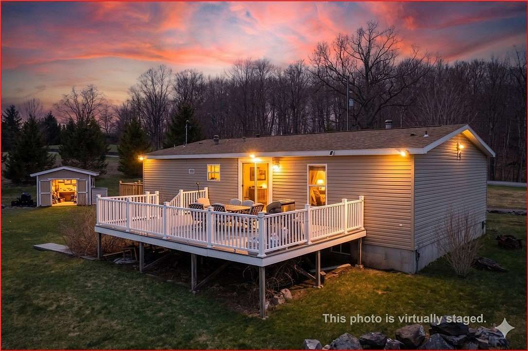 5.73 Acres of Land with Home for Sale in Margaretville, New York